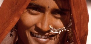 A Gypsy woman from Jaisalmer