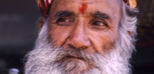 An old man from Kullu - H.P
