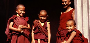 Budhist monks - young & not so young -Kalimpong W.B
